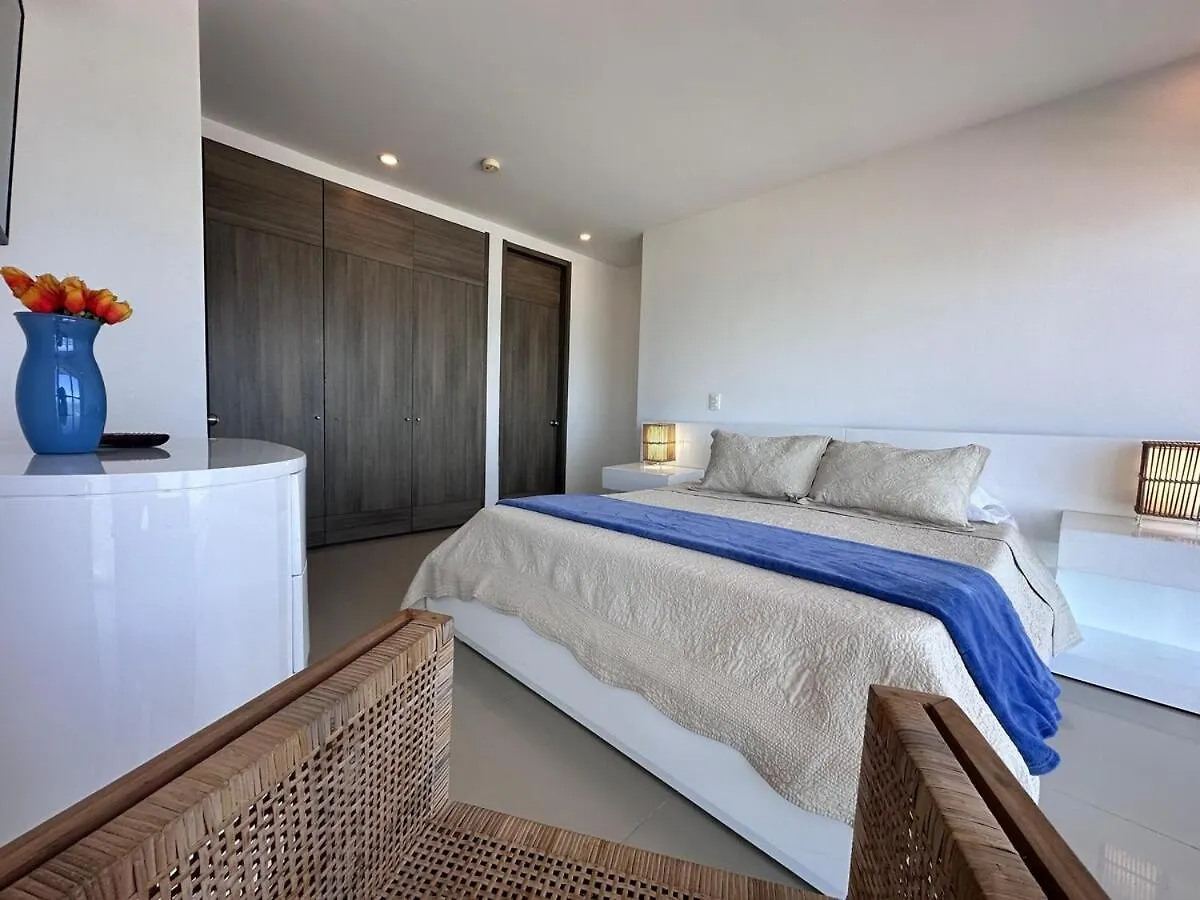 Mc 1303- Beach Front Apt- Morros City Top Location Cartagena Lejlighed