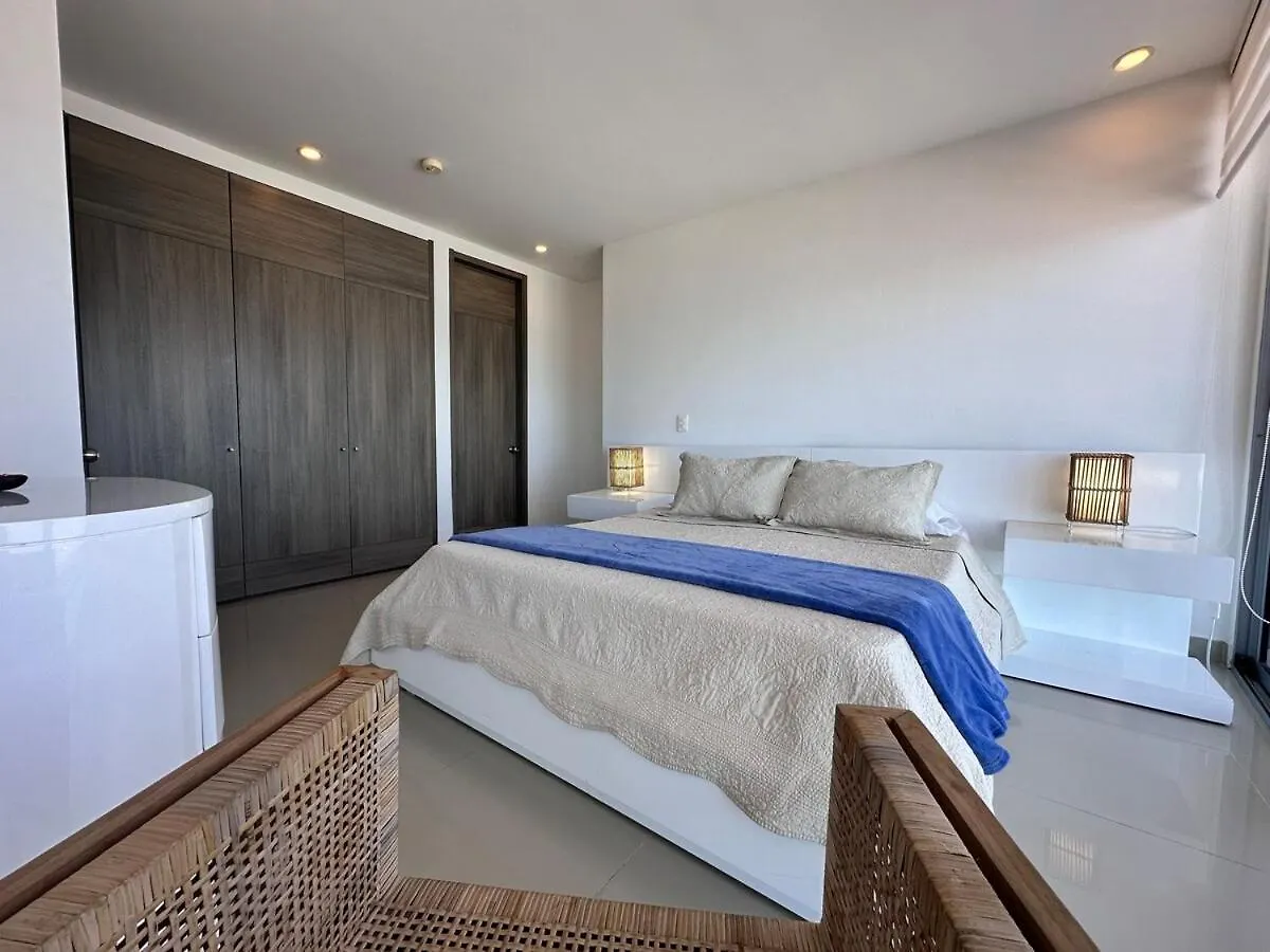 Mc 1303- Beach Front Apt- Morros City Top Location Cartagena