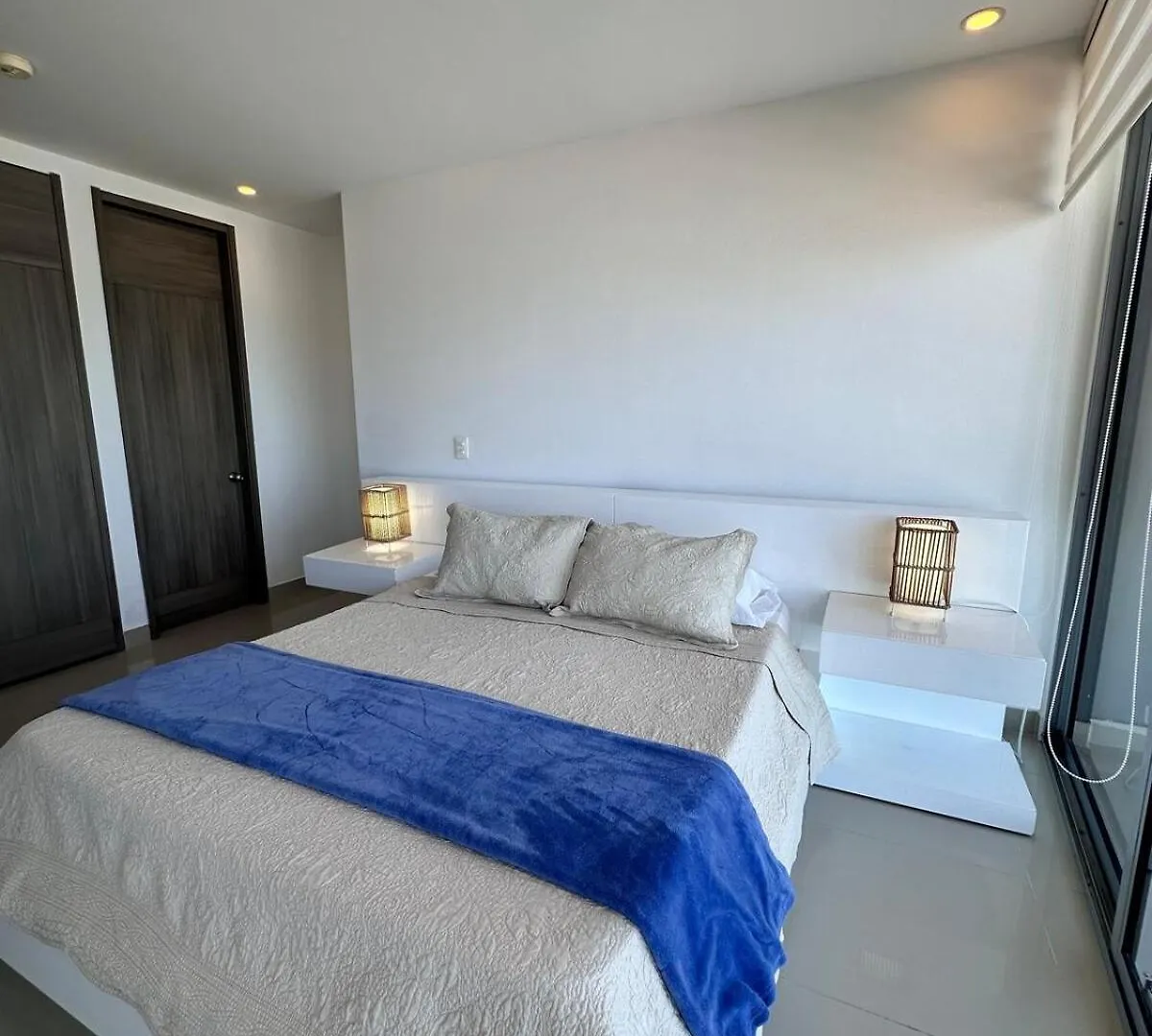 Mc 1303- Beach Front Apt- Morros City Top Location Cartagena