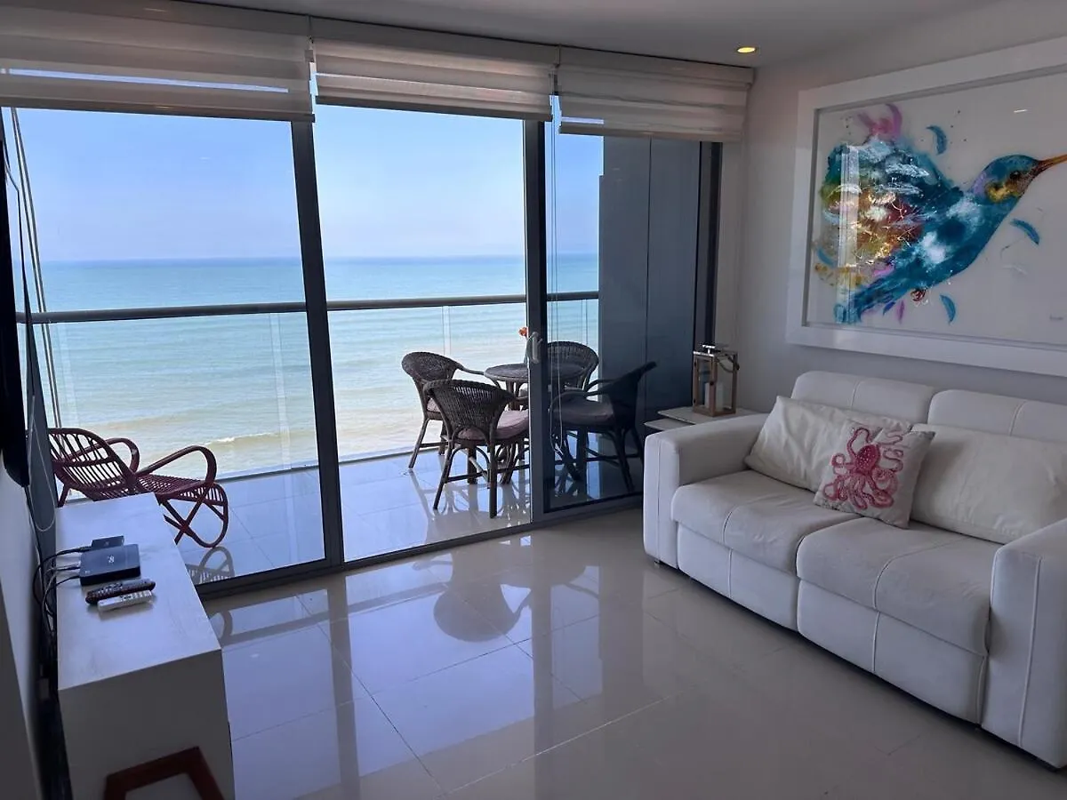Mc 1303- Beach Front Apt- Morros City Top Location Cartagena 0*,  Colombia