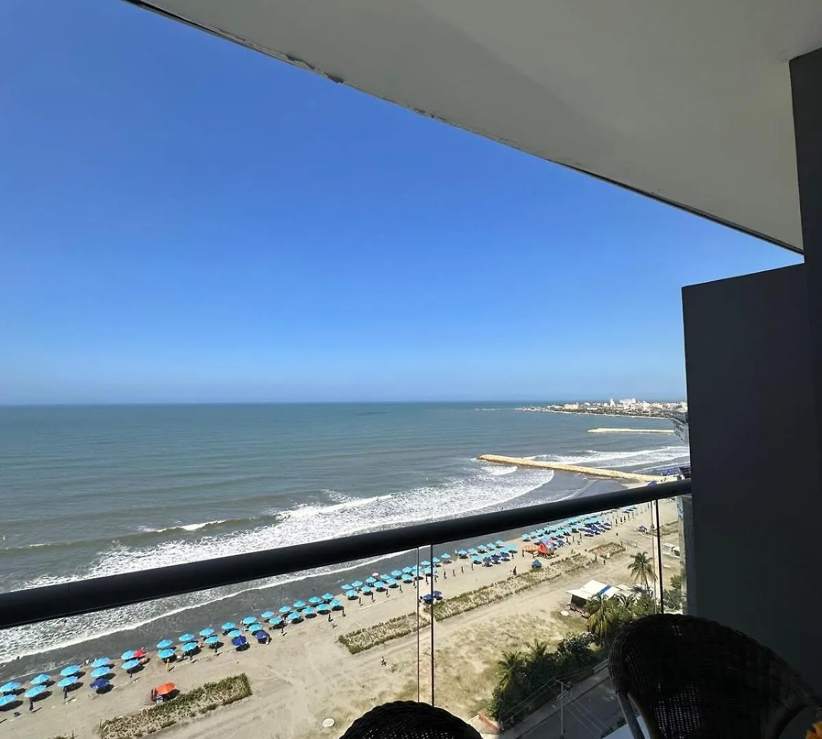 Apartment Mc 1303- Beach Front Apt- Morros City Top Location Cartagena