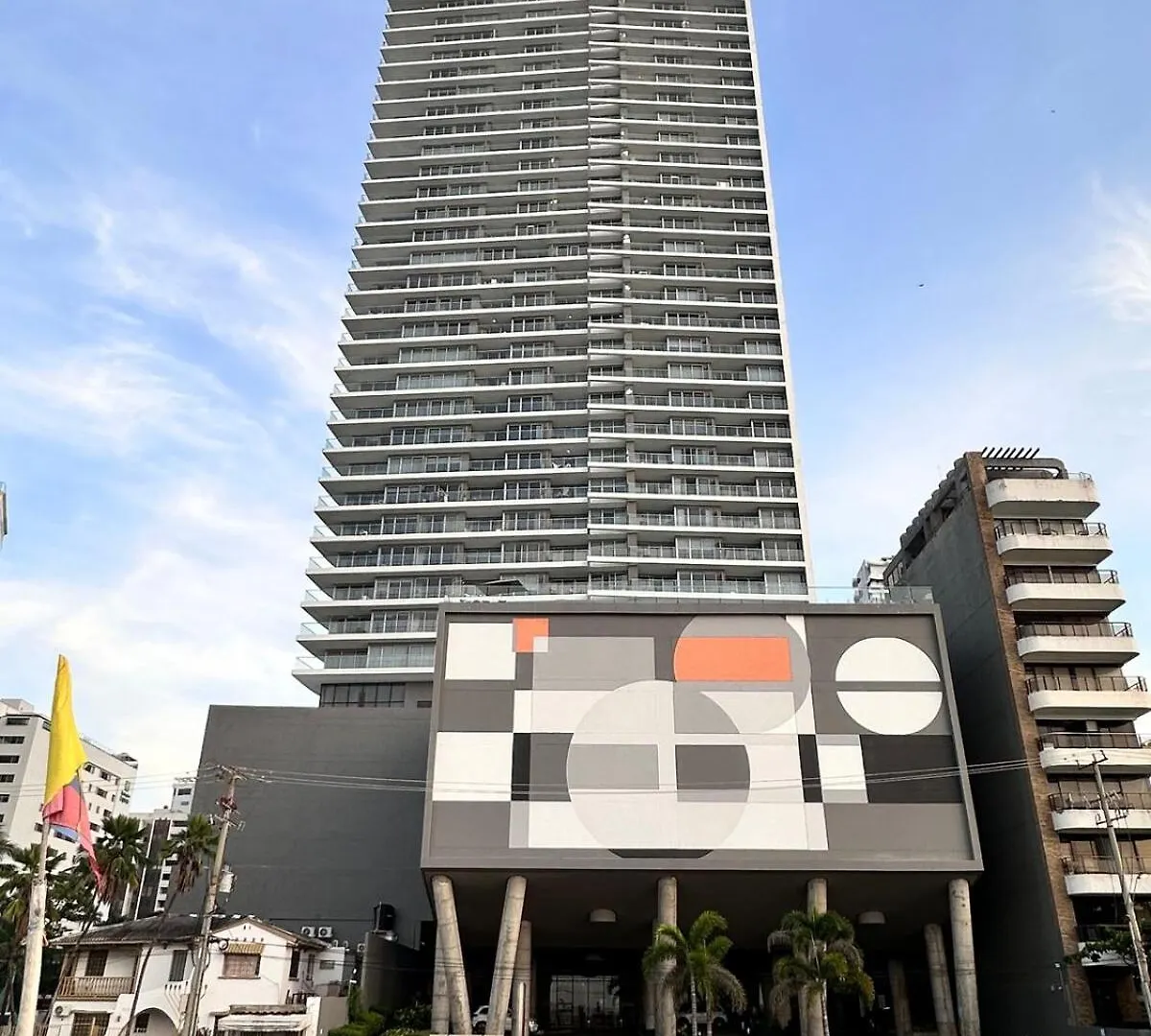 Mc 1303- Beach Front Apt- Morros City Top Location Cartagena 0*,  Colombia