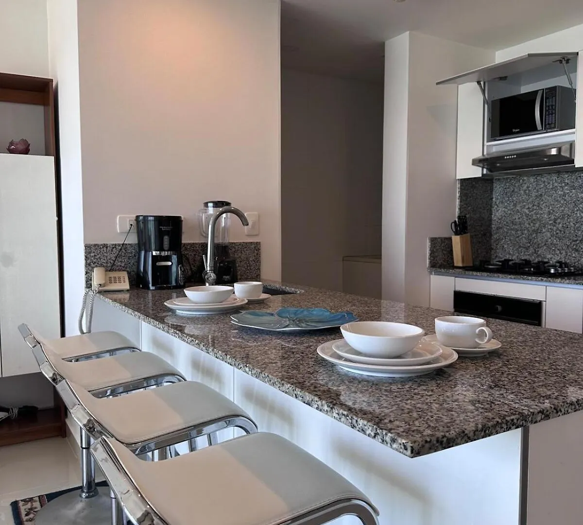 Mc 1303- Beach Front Apt- Morros City Top Location Cartagena Apartment