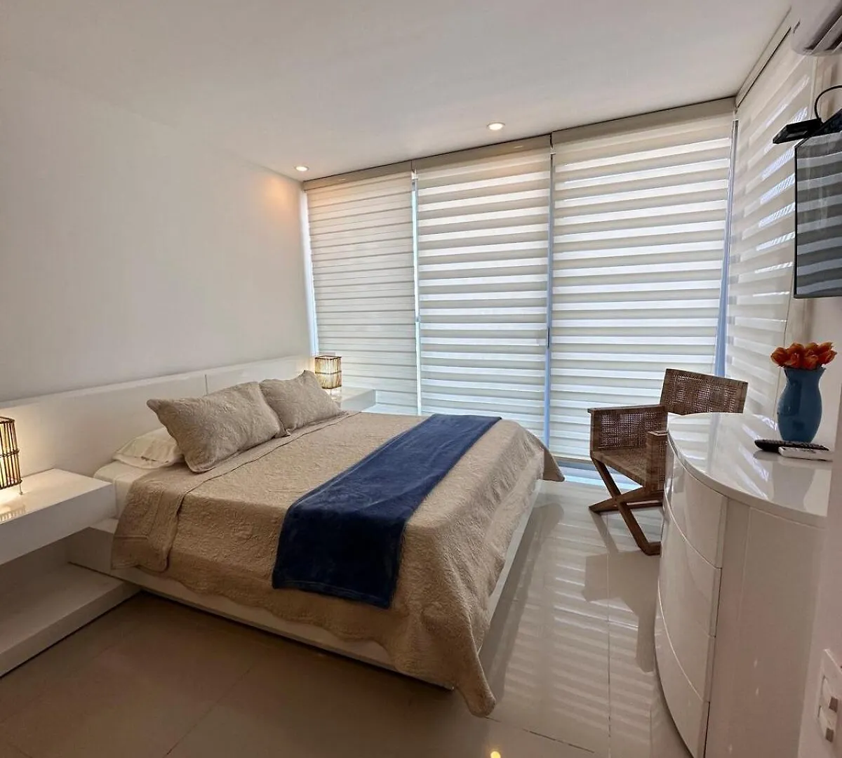 Mc 1303- Beach Front Apt- Morros City Top Location Cartagena 0*,